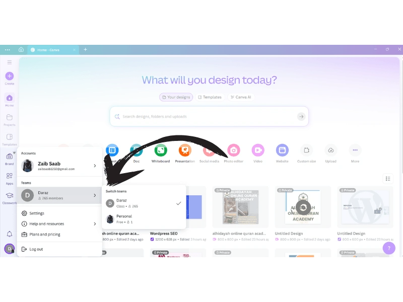 canva design at alphadigitalweb