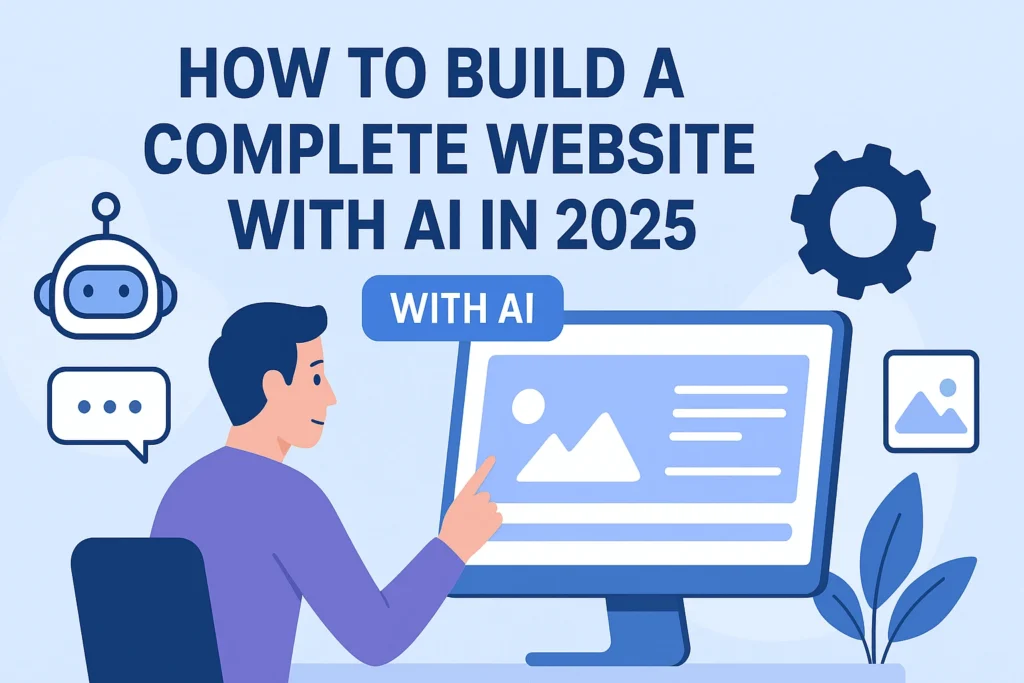 How to Build a Complete AI Website in 2025 at alphadigitalweb