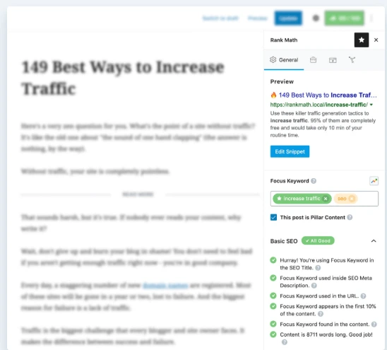 Rich Snippet and Schema Integration Rank Math SEO for website high ranking use at alphadigitalweb