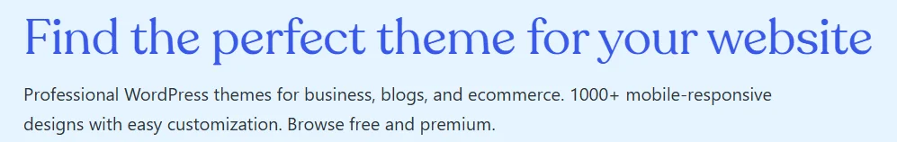  WordPress theme for website at AlphaDigitalWeb 