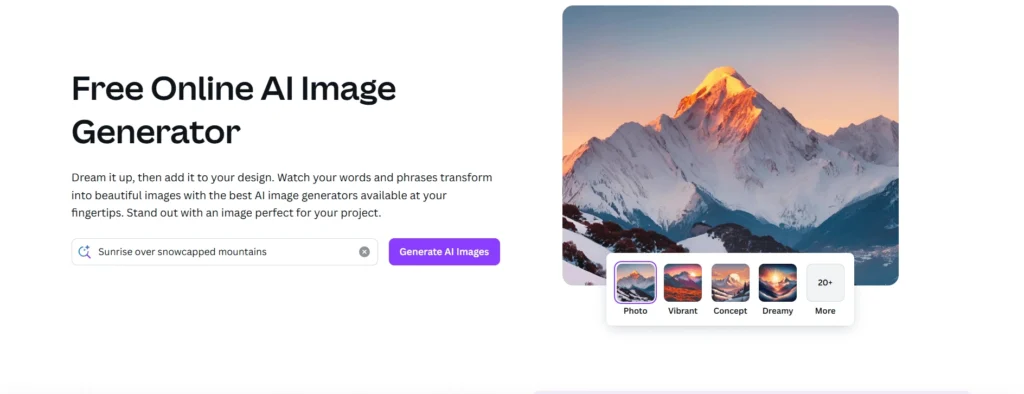 free online AI image generator learn how at alphadigitalweb