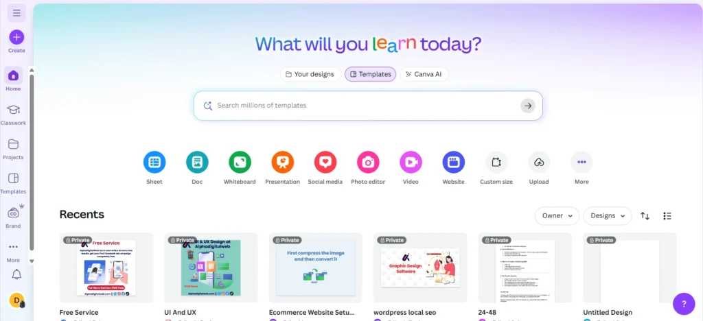 Canva Best for Beginners and Social Media Designers at alphadigitalweb