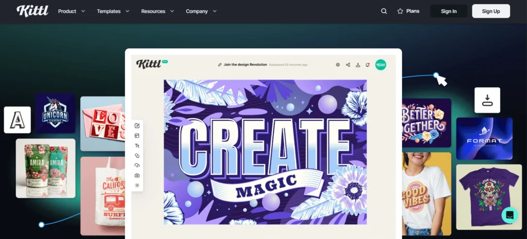 Kittl The Trendy Online Design Tool designing at alphadigitalweb