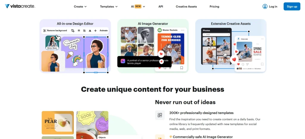 VistaCreate All in One for Marketers at alphadigitalweb