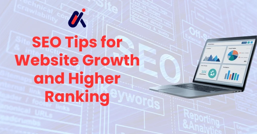 Best SEO Tips for Website Growth and Higher Ranking 2025 at alphadigitalweb